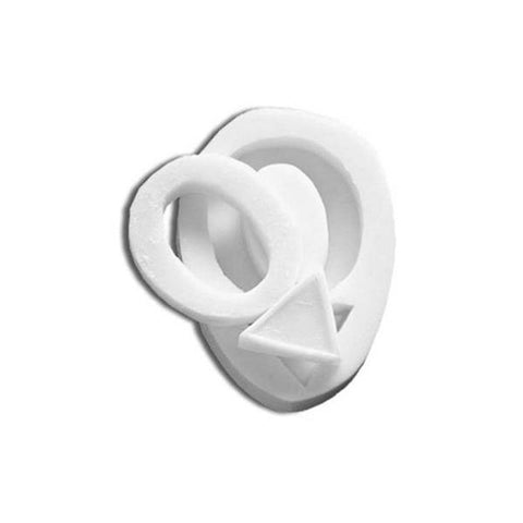 Slk097 Letter O - Siliconen bakvorm
