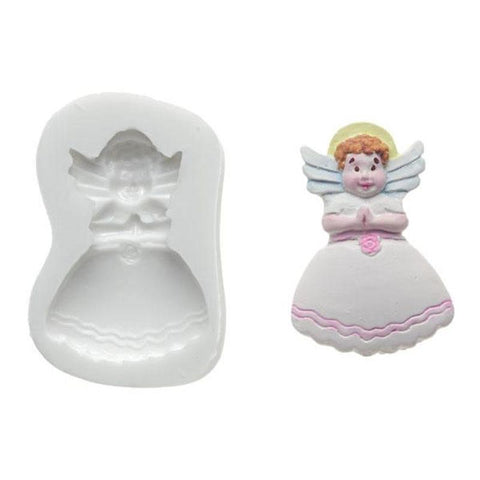 Slk137 Angel - Siliconen bakvorm kerst