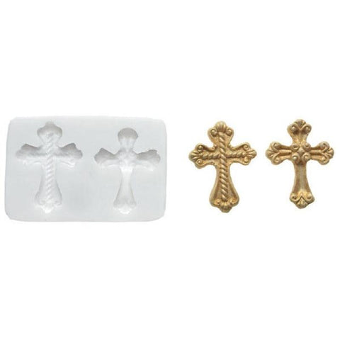 Slk142 Cross - Siliconen bakvorm kerst