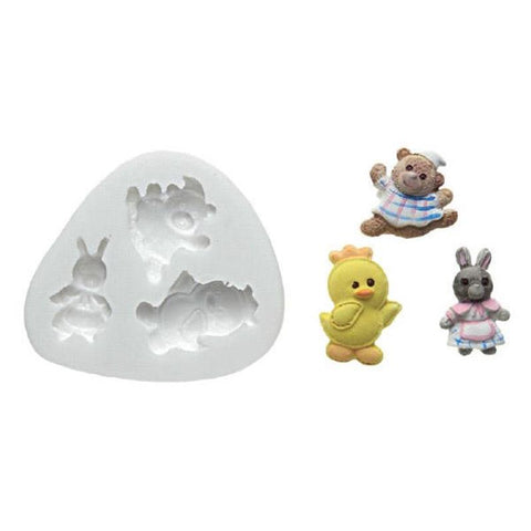 Slk179 Little Animals - Chocolade mal