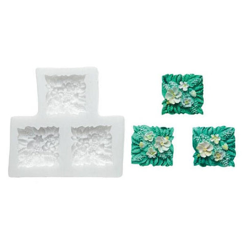 Slk245 Flowers - Chocolade mal