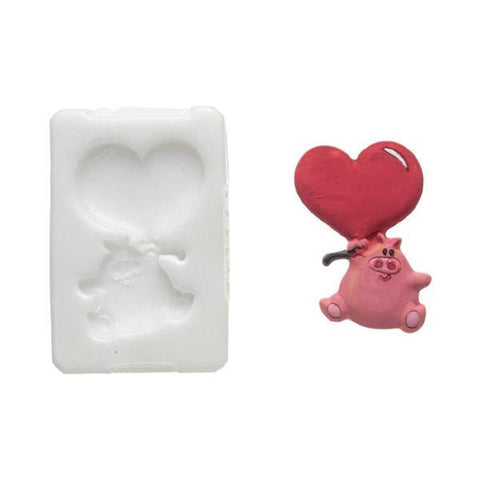 Slk253 Love Pig - Chocolade mal