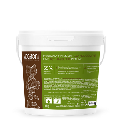 TGT Hazelnoot Praliné 55% – Notenpasta – 5kg