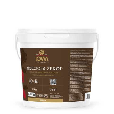 Hazelnut Cream ZeroP – Suikervrije hazelnootcrème – 10kg