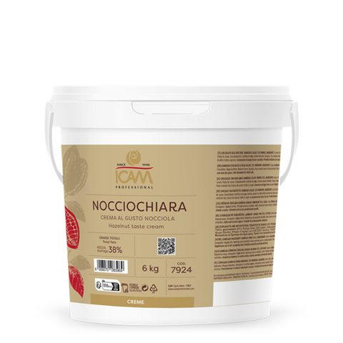 Nocciochiara Cream – Hazelnootcrème – 6kg