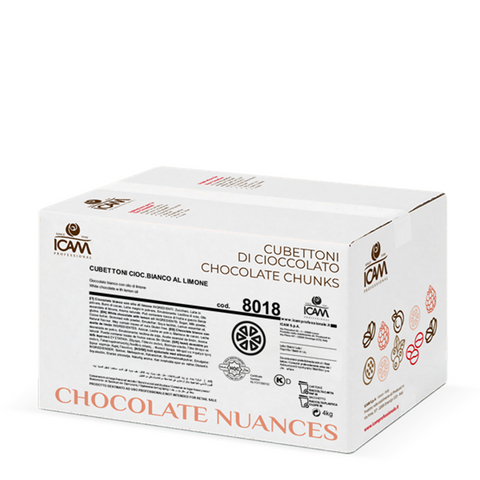 Lemon Chunks - Witte chocolade met citroen - 4kg