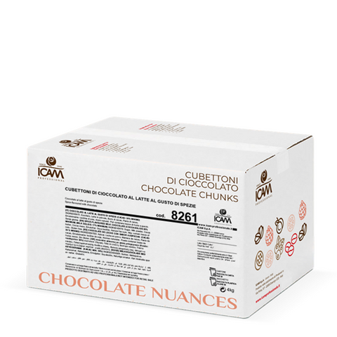 Spiced Milk Chocolate Chunks – Spicy Melkchocolade – 4kg