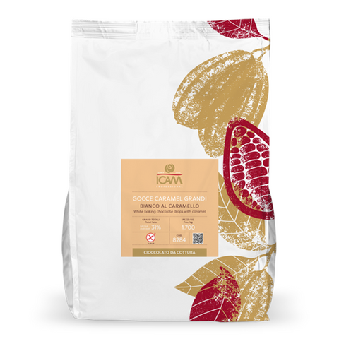White Caramel Drops – Caramel witte chocolade – 3x4kg