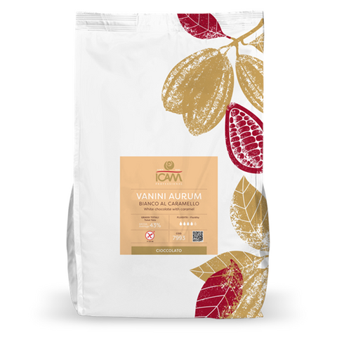 Vanini Aurum - Witte karamel chocolade - 4kg