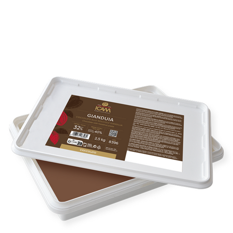 Dark Gianduja 32% – Hazelnoot melkchocolade – 10kg