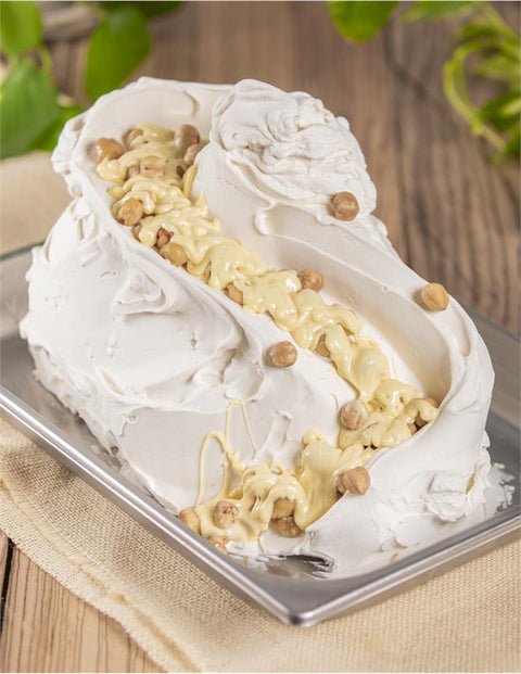 Nocciolone Bianco - Witte chocolade, hazelnoot smaakpasta - 5kg