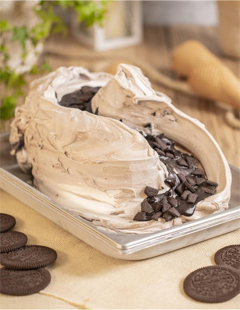 Kookie&Cream Variegato - Zachte, pure chocolade, koekjes (oreo) variegato - 5,5kg