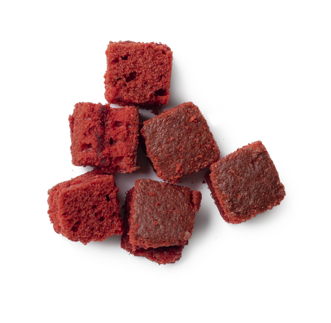 Cubetti Red Velvet - Cakeblokjes Red Velvet decoratie 15x15mm - 1kg