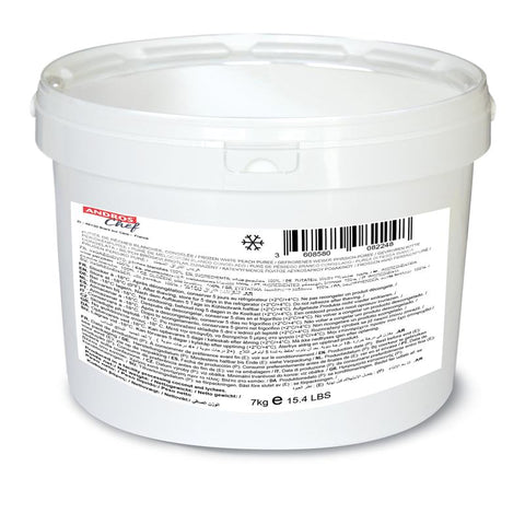 Bevroren bloedperzik - Fruitpuree - 7kg