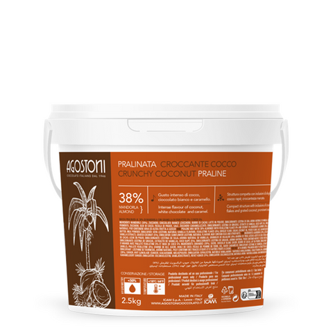 Knapperige Kokos Praliné – Notenpasta – 2,5kg