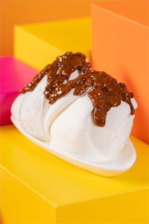 Variegato Smoky Corn Caramel - Smoky popcorn, caramel variegato - 2,5kg