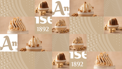 Ambachtelijk Italiaans ijs