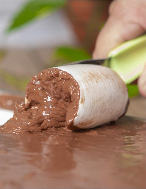 Nutgel Mucho Gusto - Zachte melkchocolade, wafel (bueno) variegato - 5,5kg