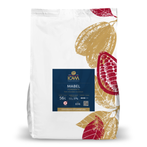 Dark Chocolate Couverture Mabel 56% 15kg Vegan